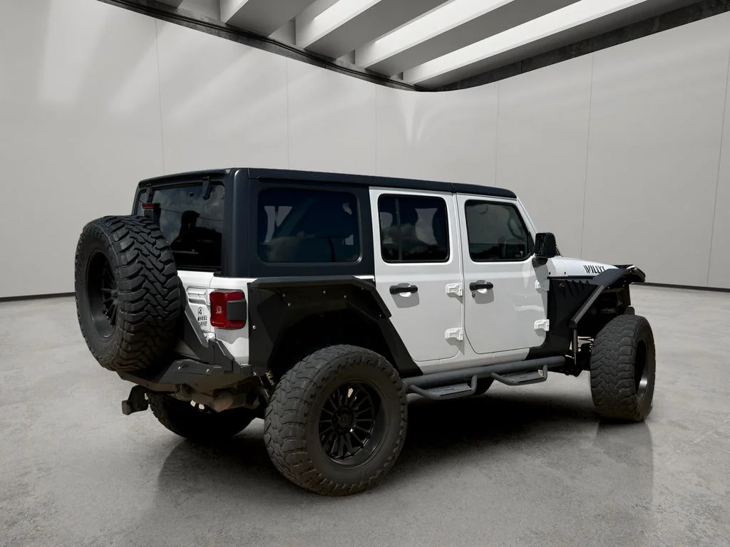 Used 2020 Bright White Clearcoat Jeep Willys image 7