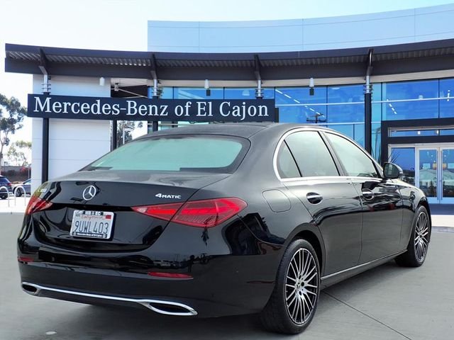 Certified Used 2025 Black Mercedes-Benz C 300 image 3