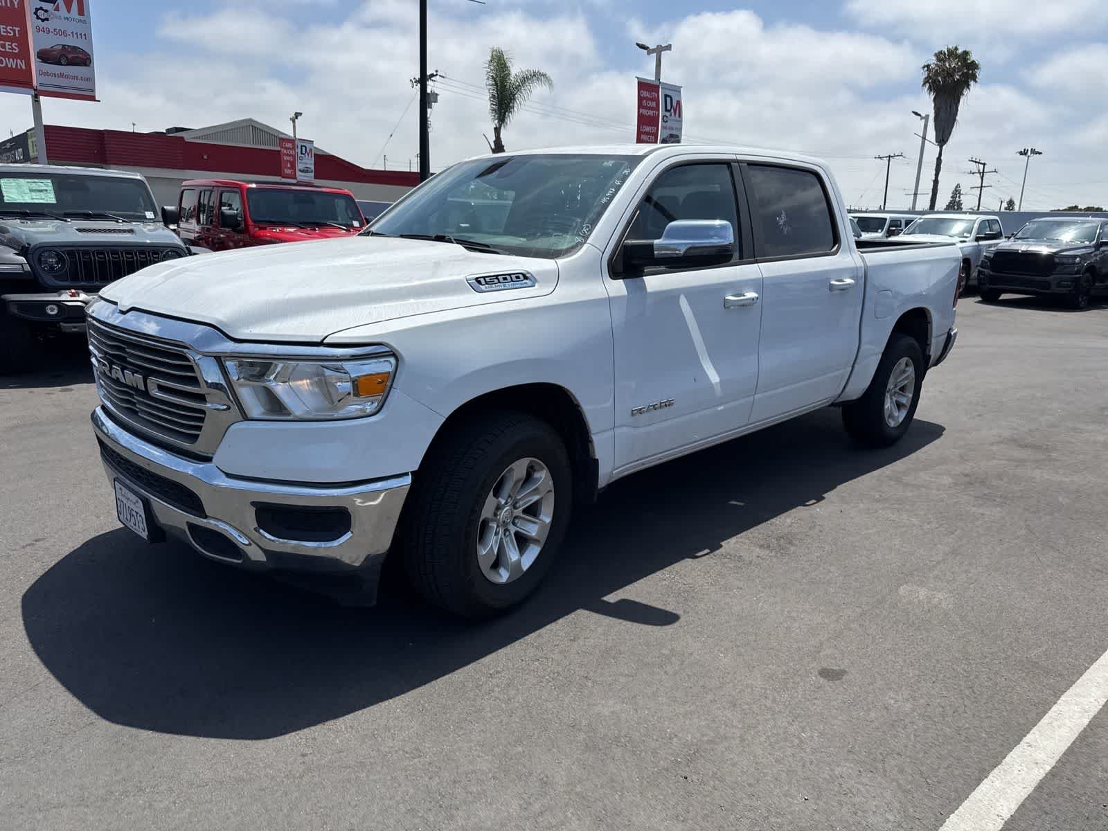 Used 2024 Bright White Clearcoat Ram Laramie image 22