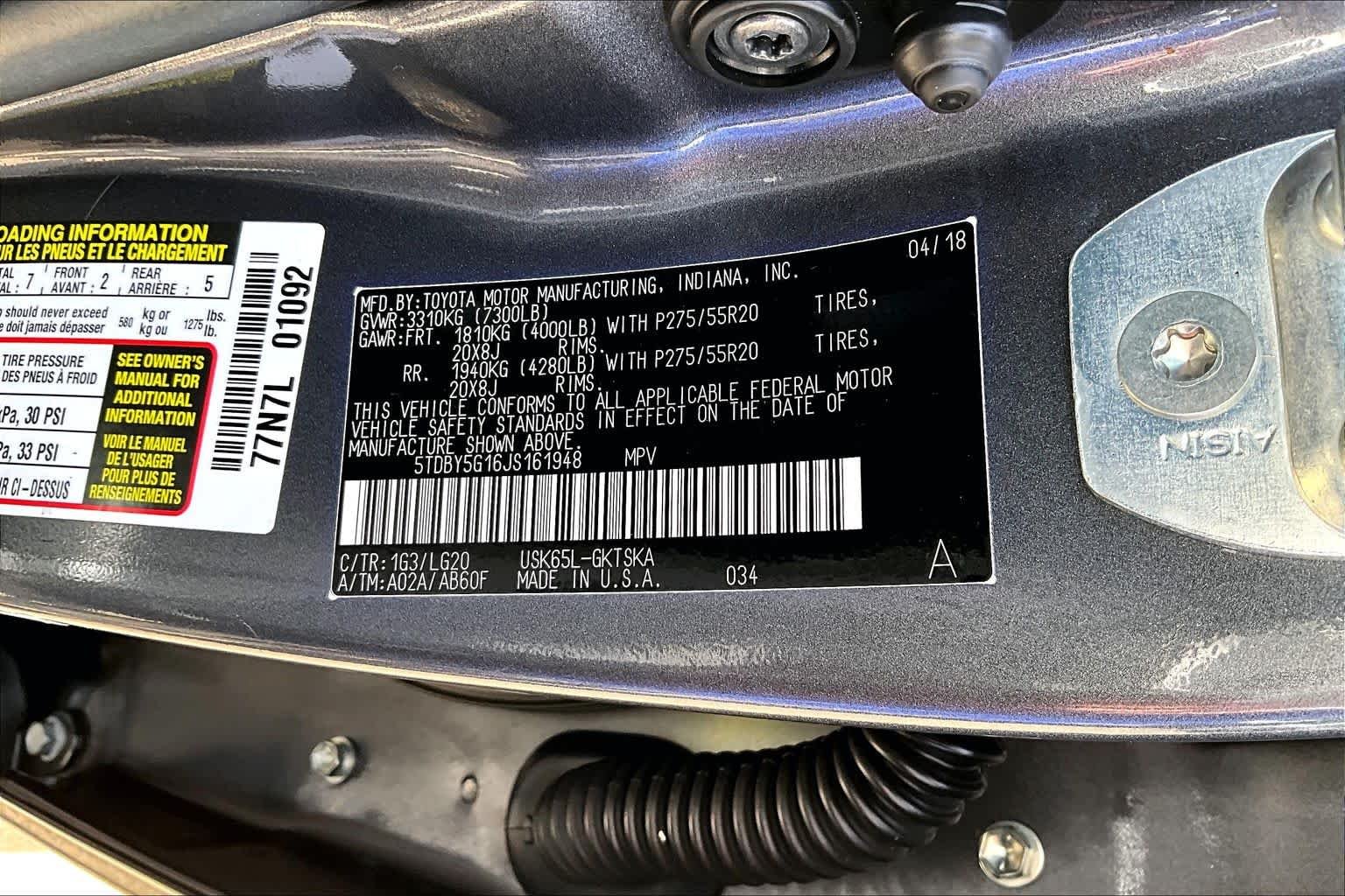 Used 2018 Magnetic Gray Metallic Toyota TRD Sport image 36