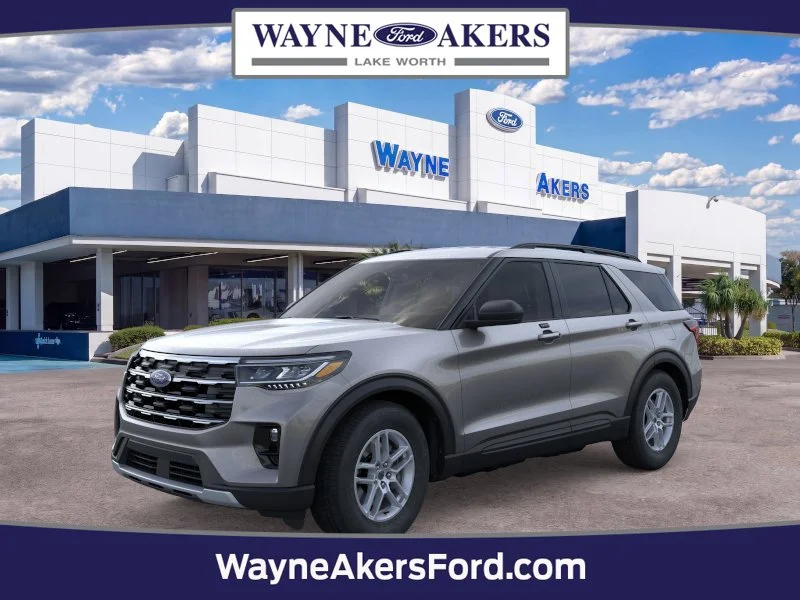 New 2026 Carbonized Gray Metallic Ford Active image 1