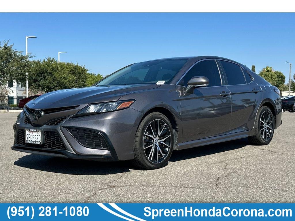 Used 2023 Predawn Gray Mica Toyota SE image 1