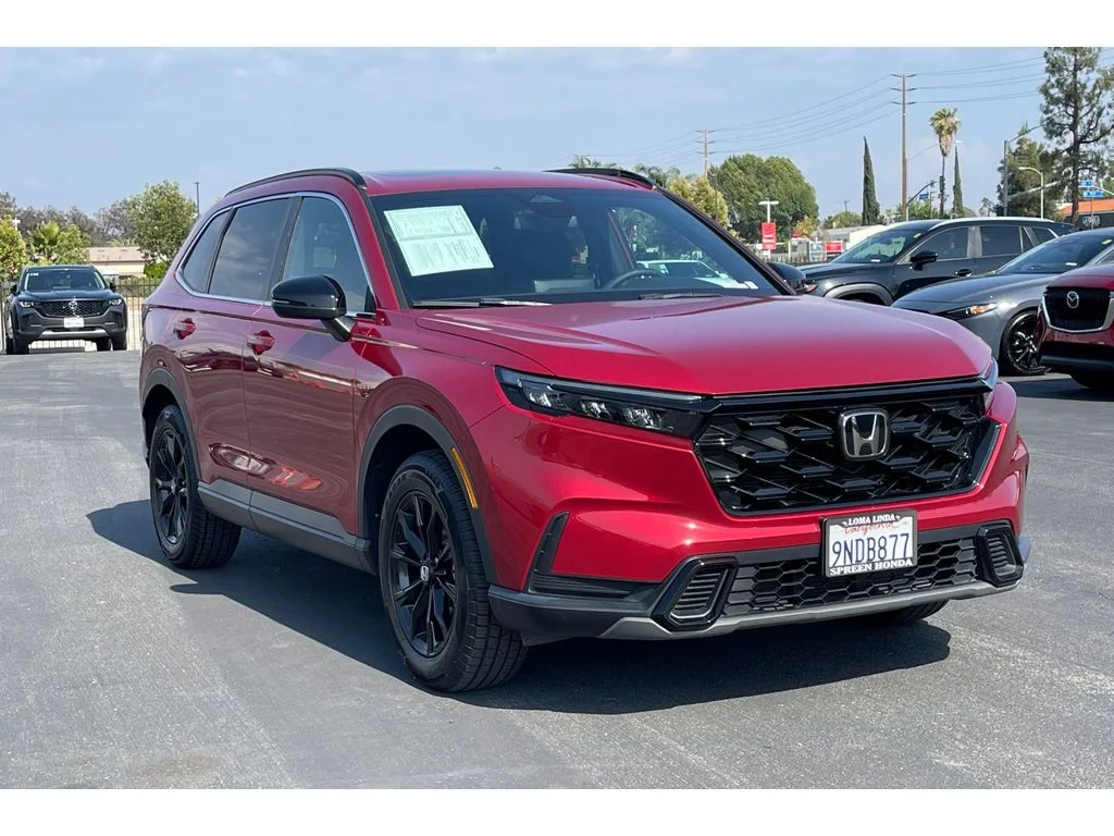 Used 2024 Radiant Red Metallic Honda Sport image 8