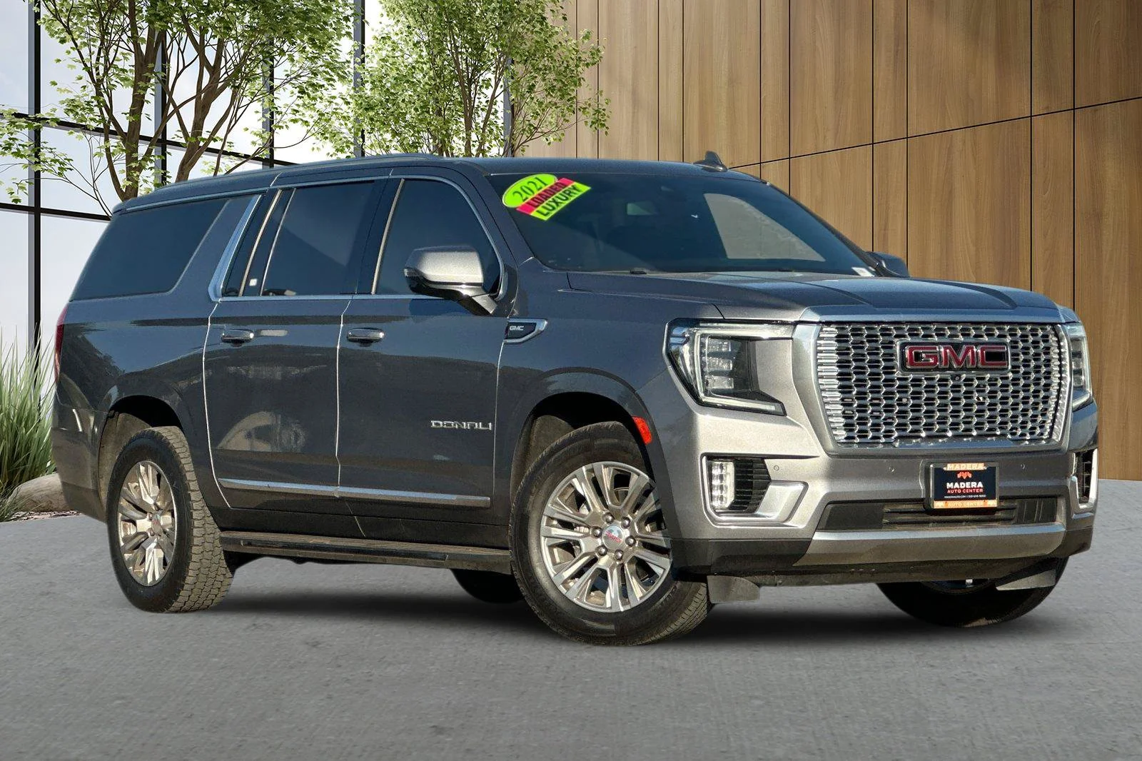 Used 2021 Gray GMC Denali image 1