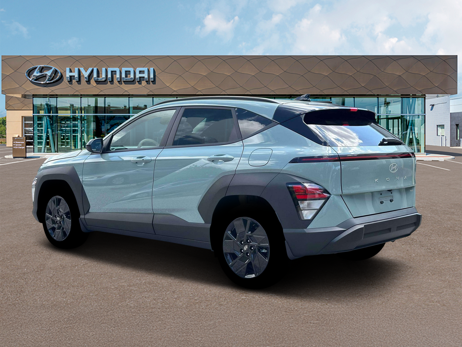 New 2026 Green Hyundai SEL Sport AWD image 4