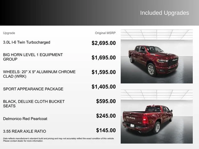 Used 2025 Red Ram Big Horn/Lone Star image 4