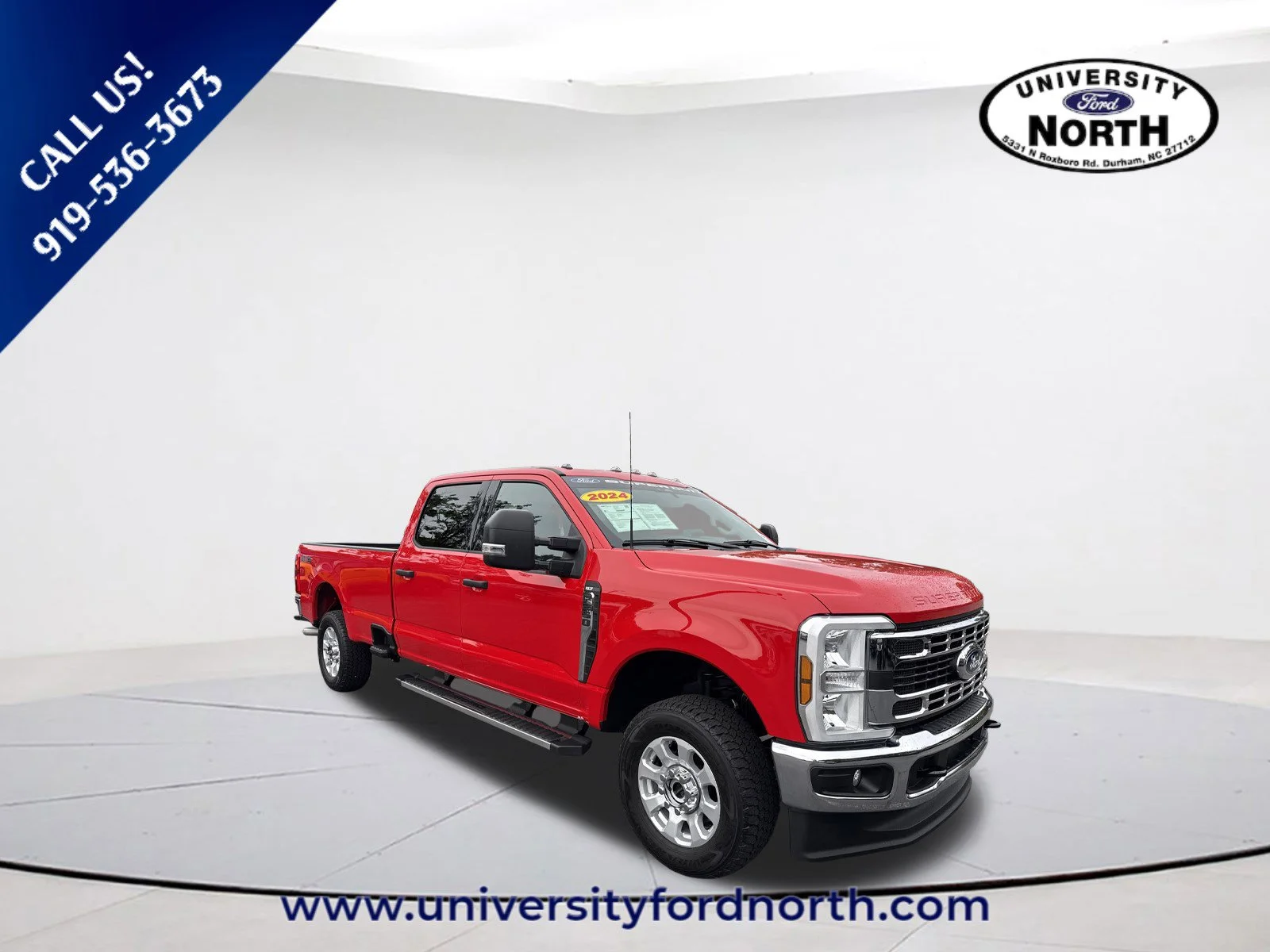 Used 2024 Race Red Ford XLT image 1