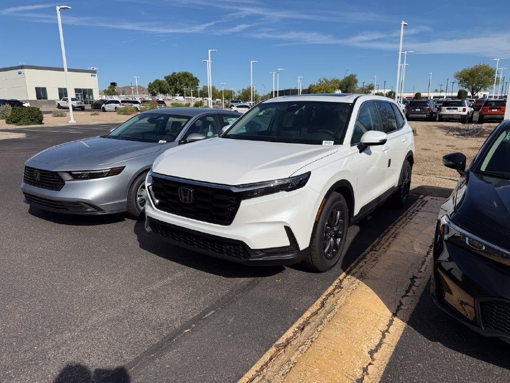 New 2027 Platinum White Pearl Honda EX-L image 1