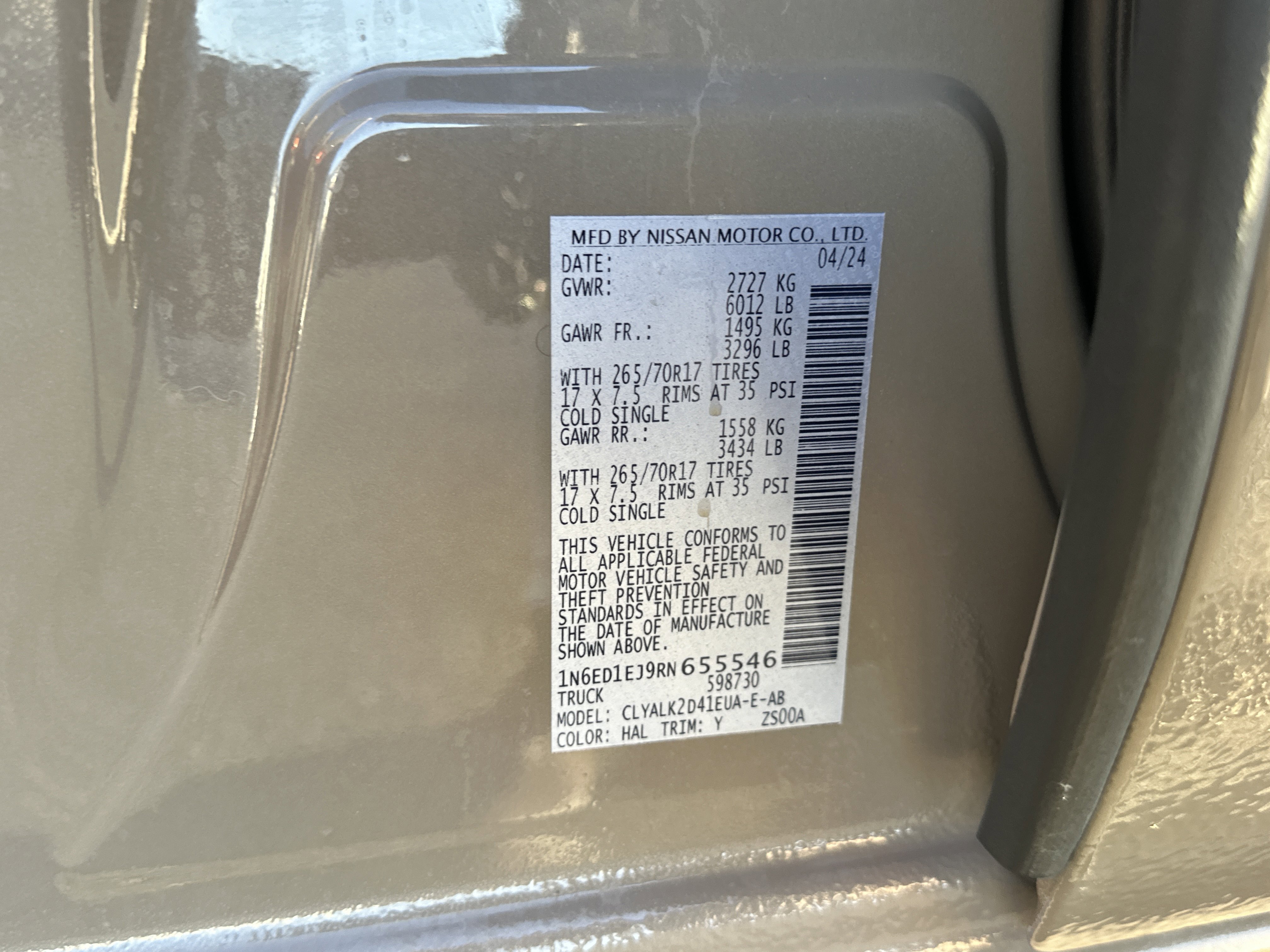 Used 2024 Baja Storm Nissan PRO-X image 30