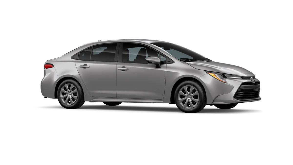 New 2026 Classic Silver Metallic Toyota LE image 25