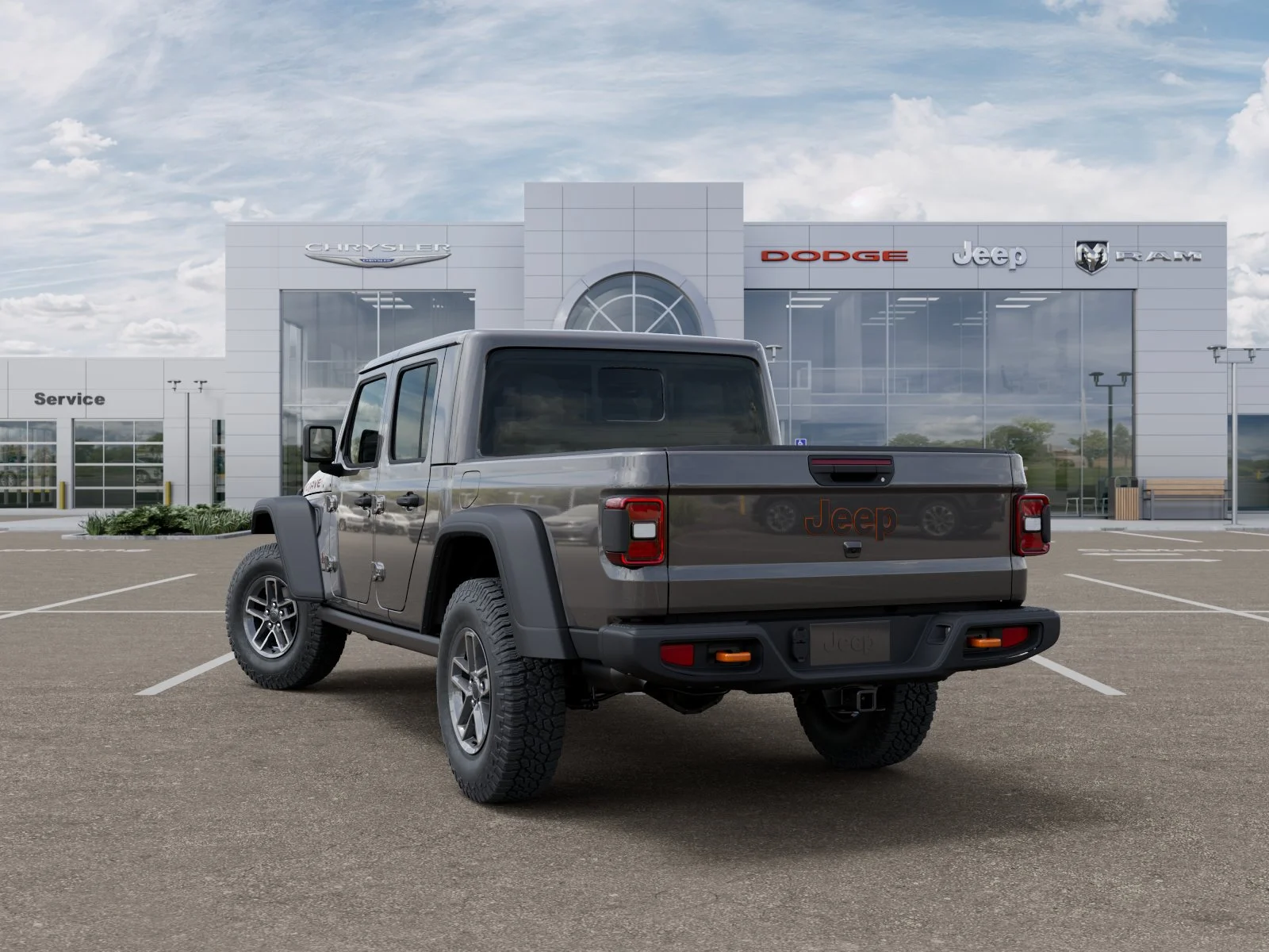 New 2026 Granite Crystal Metallic Clear-Coat Exterior Paint Jeep Mojave image 32