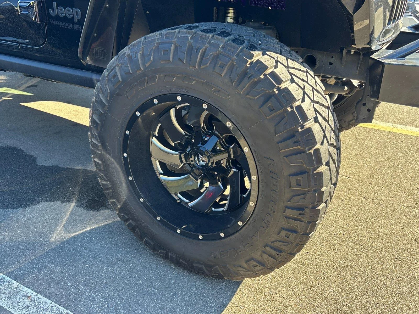 Used 2022 Black Clearcoat Jeep Unlimited Sport Altitude image 8