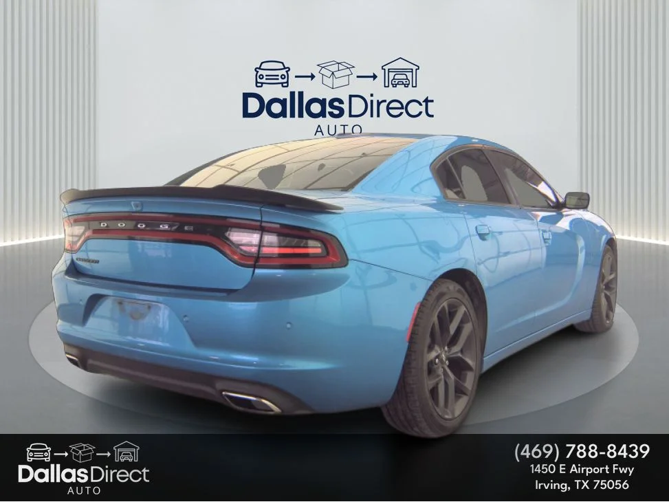 Used 2019 B5 Blue Pearlcoat Dodge SXT image 6