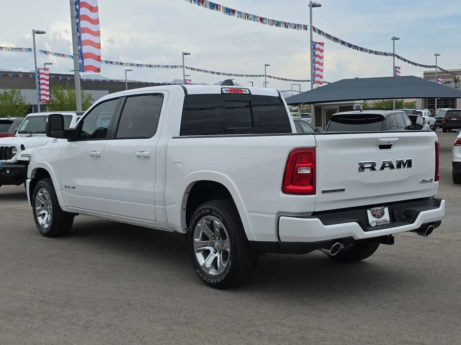 Used 2026 Bright White Clearcoat Ram Big Horn image 6