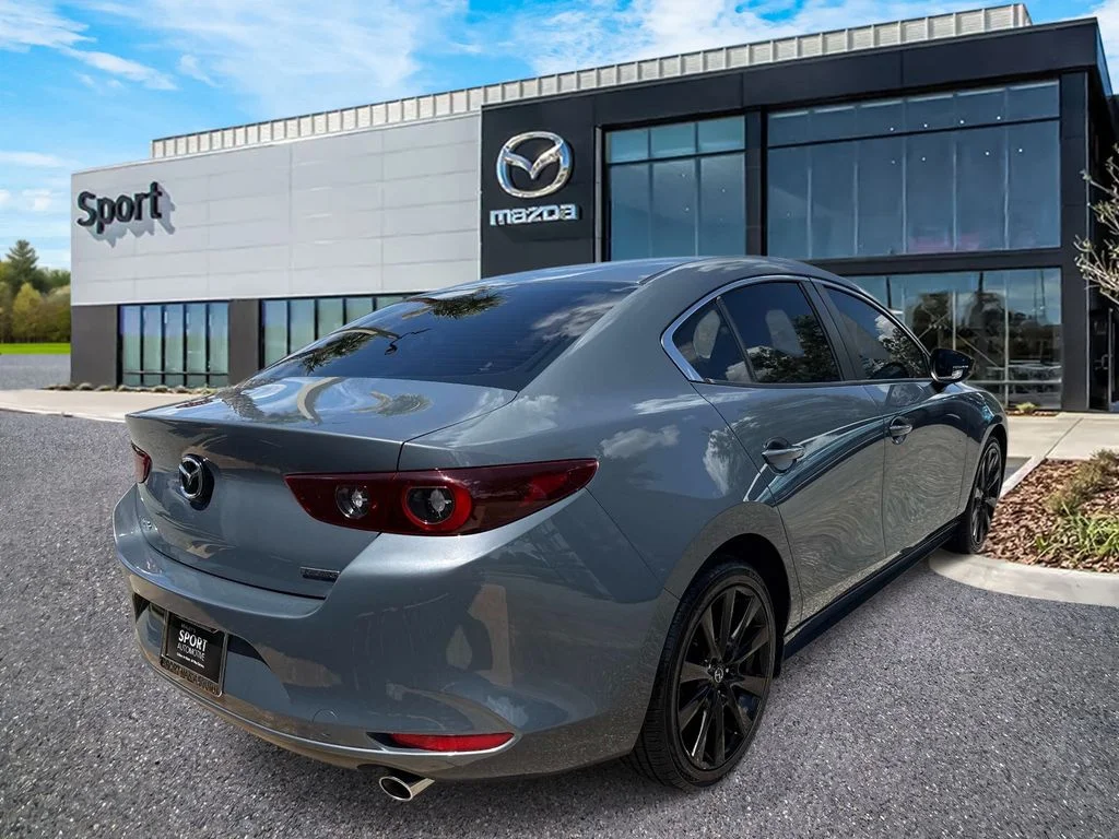 Used 2022 Gray Mazda Carbon Edition image 3