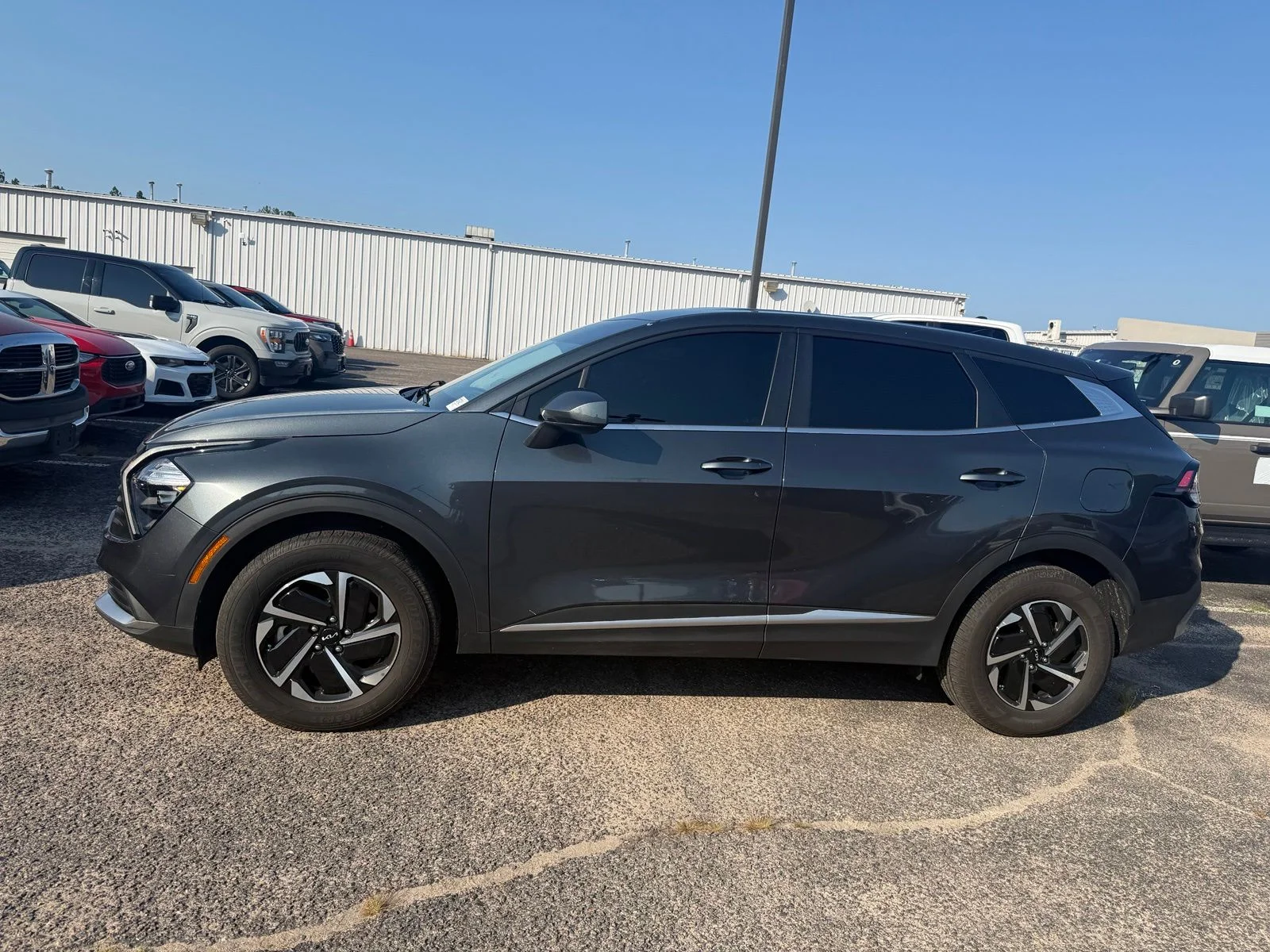 Used 2023 Gray Kia LX image 3