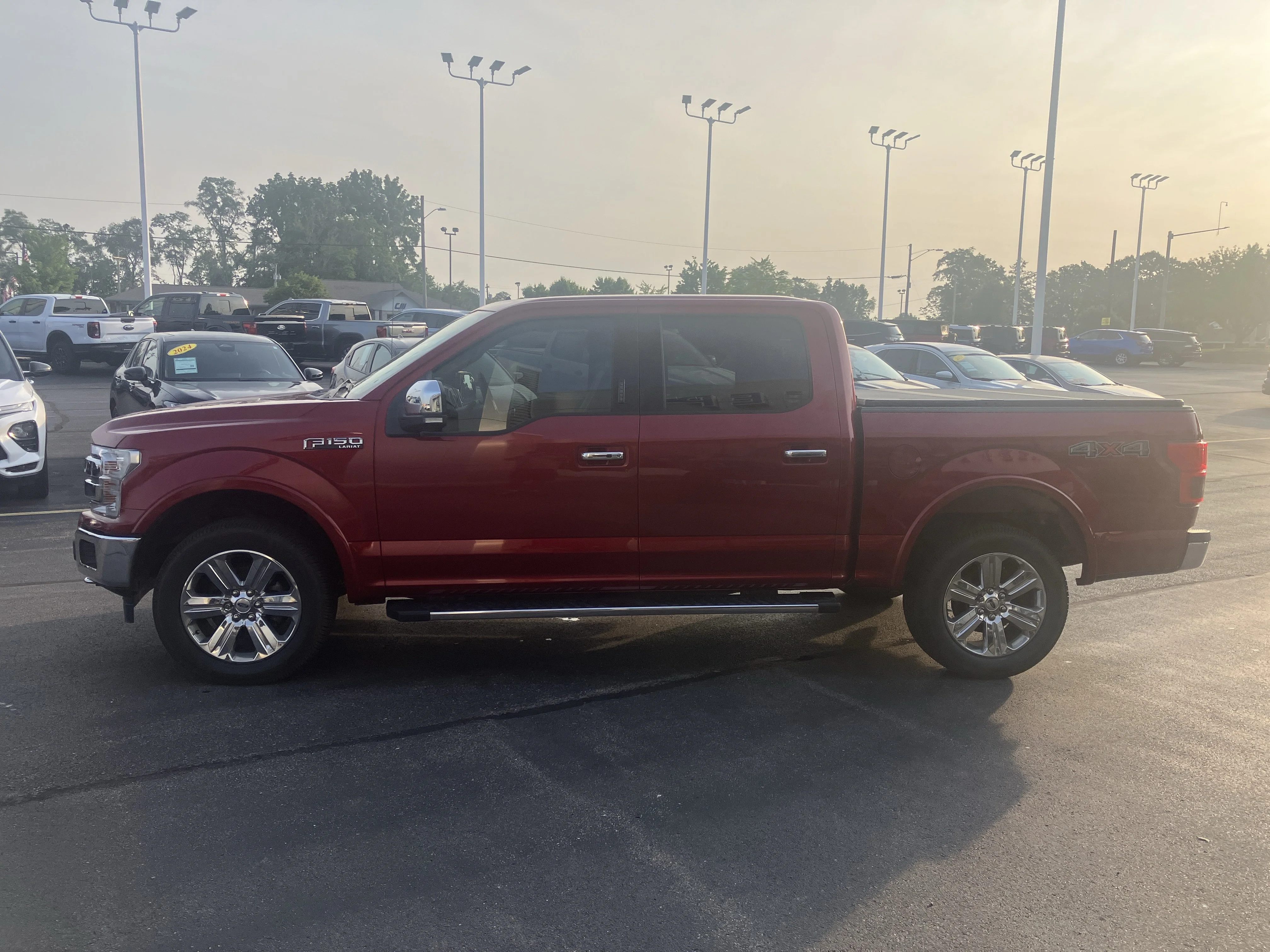 Used 2019 Red Ford LARIAT image 4