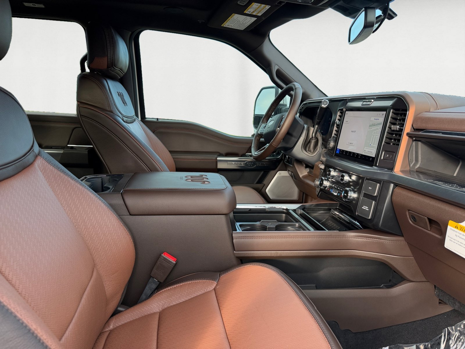 New 2026 Star White Metallic Tri-Coat Ford King Ranch image 15