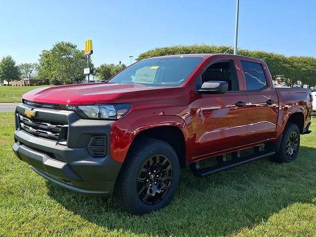 New 2026 Red Chevrolet Work Truck image 3