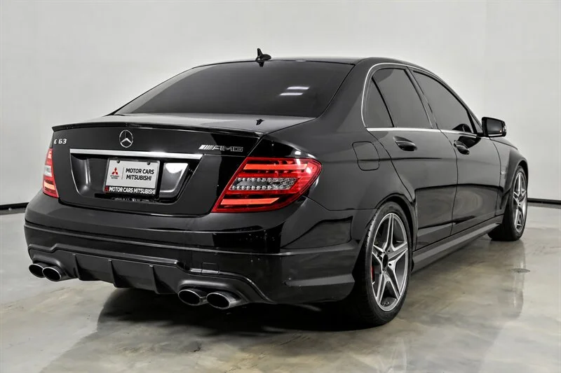 Used 2013 Magnetite Black Metallic Mercedes-Benz C 63 AMG® image 9