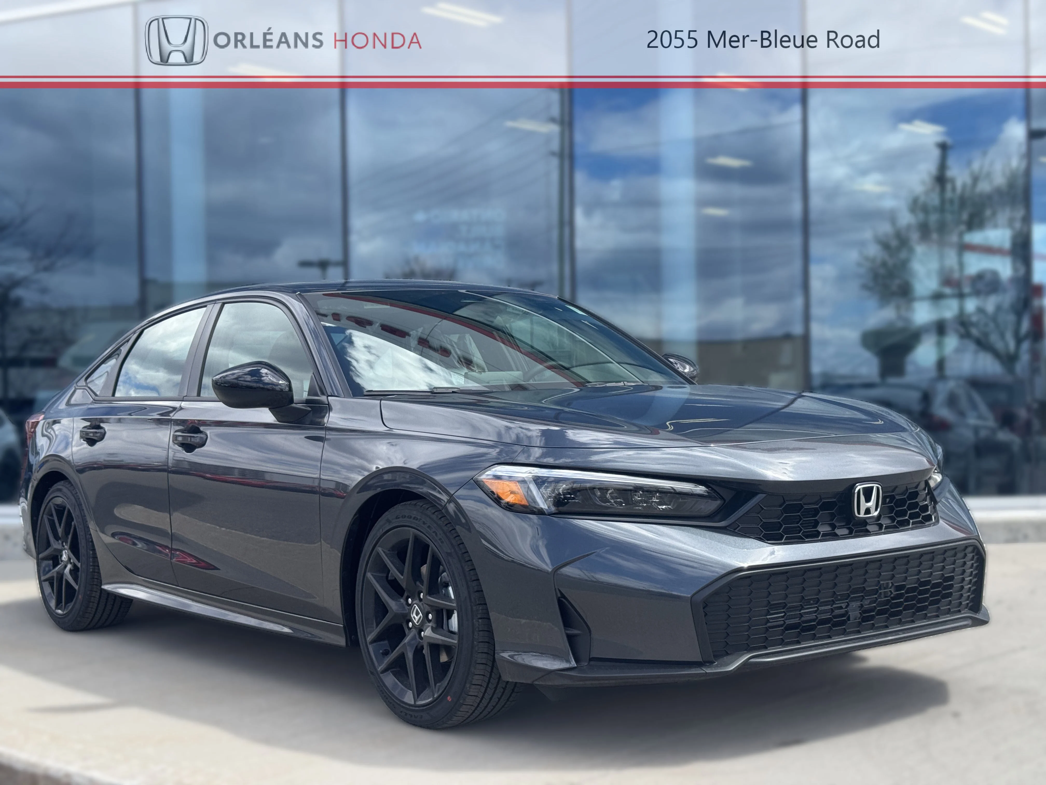 New 2026 Gray Honda Sport image 3