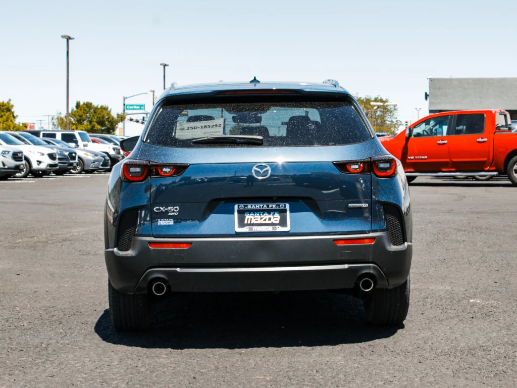 Used 2025 Ingot Blue Metallic Mazda Premium image 6