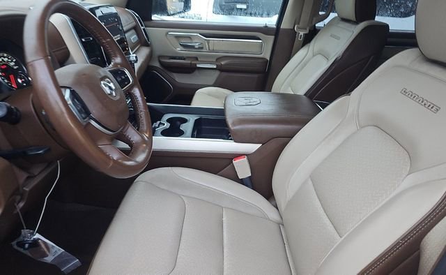 Used 2021 Bright White Clearcoat Ram Laramie image 5