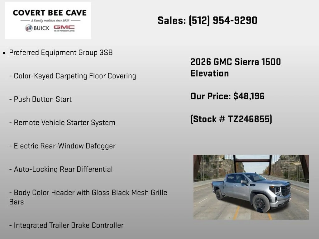 New 2026 Sterling Metallic GMC Elevation image 12