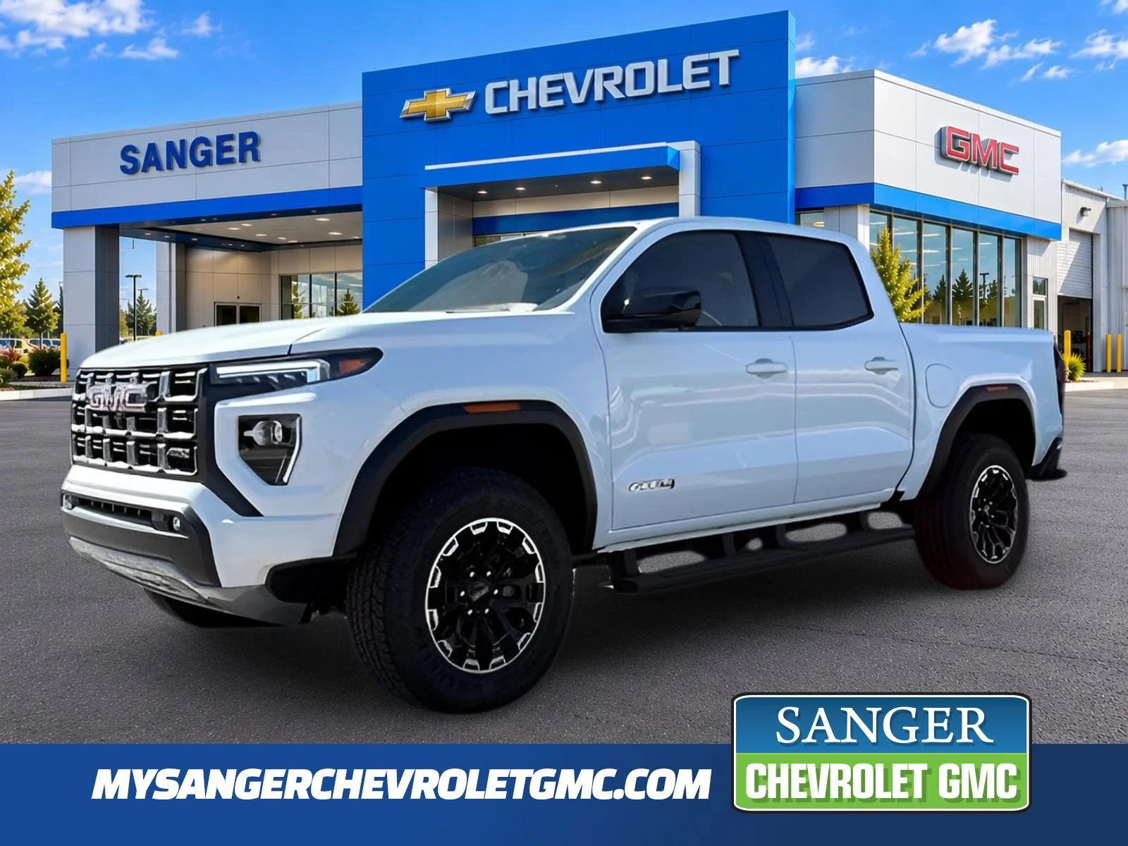 New 2026 Summit White GMC AT4 image 1