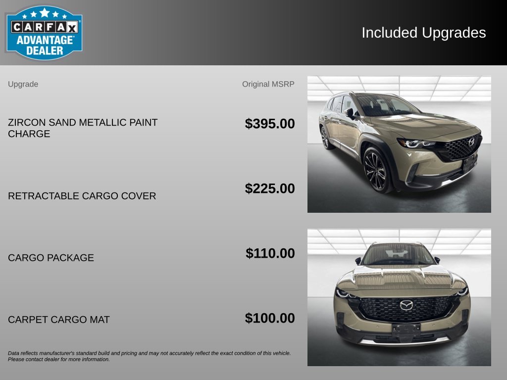 Certified Used 2023 Beige/tan Mazda 2.5 Turbo Premium Plus Package image 3
