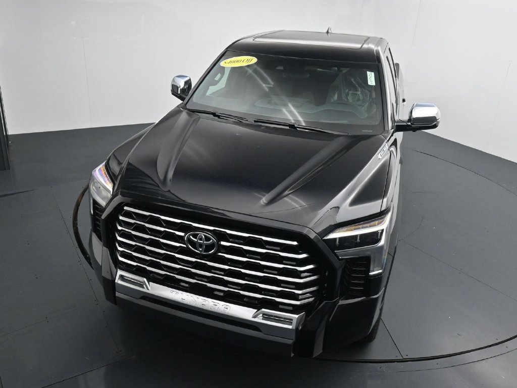 New 2026 Midnight Black Metallic Toyota Tundra Capstone image 11