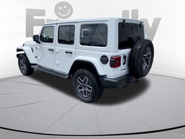 New 2026 Bright White Clear-Coat Exterior Paint Jeep Sahara image 3
