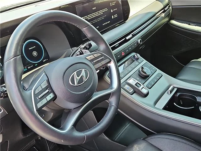 Used 2025 Sierra Burgundy Hyundai SEL Premium Front-Wheel Drive image 12