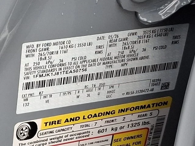 New 2026 Glacier Gray Metallic Tri-Coat Ford Active image 14