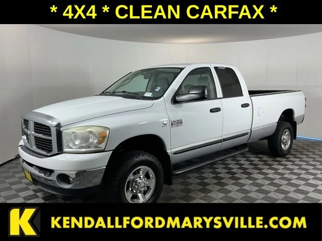 Used 2007 Bright White Dodge SLT image 1