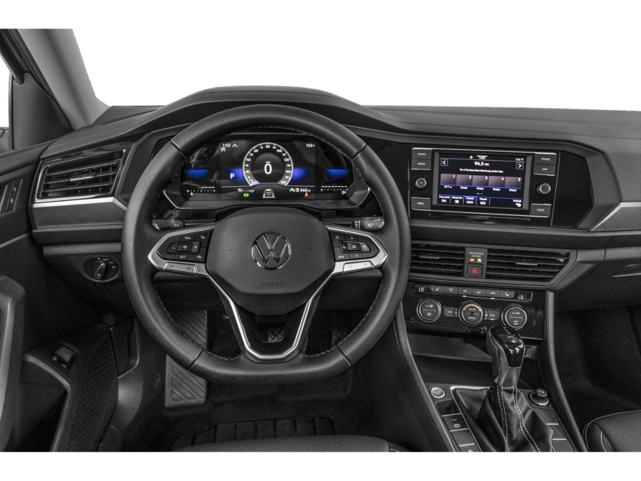 Used 2024 Deep Black Pearl Volkswagen SE image 2