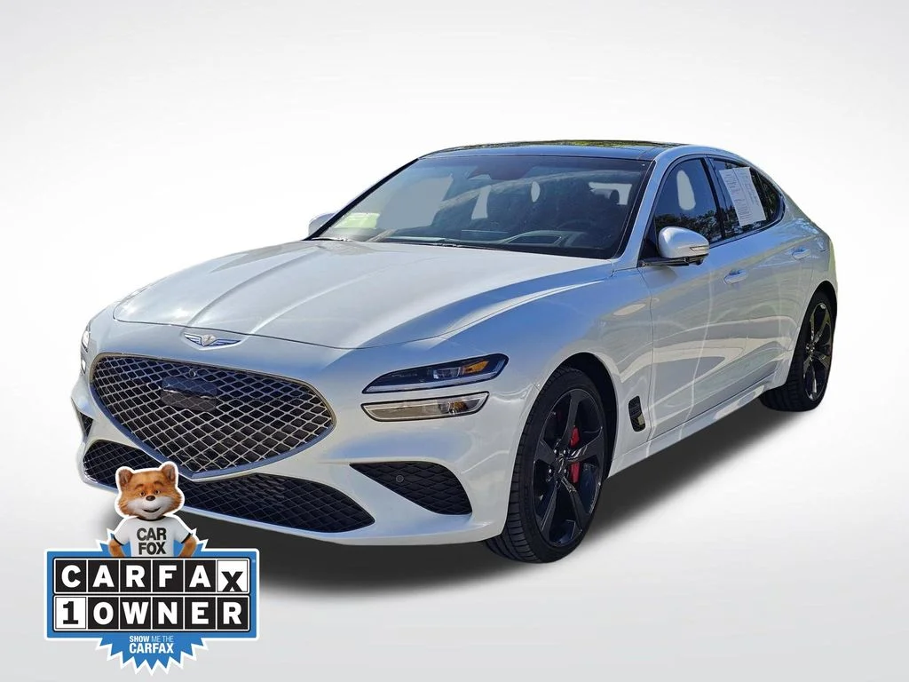 Used 2026 White Genesis 3.3T Sport Prestige image 11