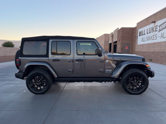 Used 2024 Gray Jeep Sahara 4xe image 7