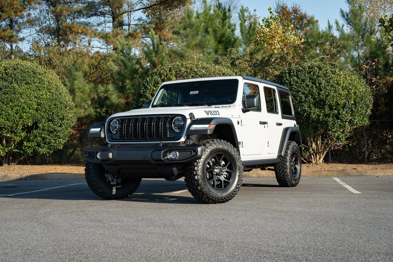New 2026 Bright White Clearcoat Jeep Willys image 1