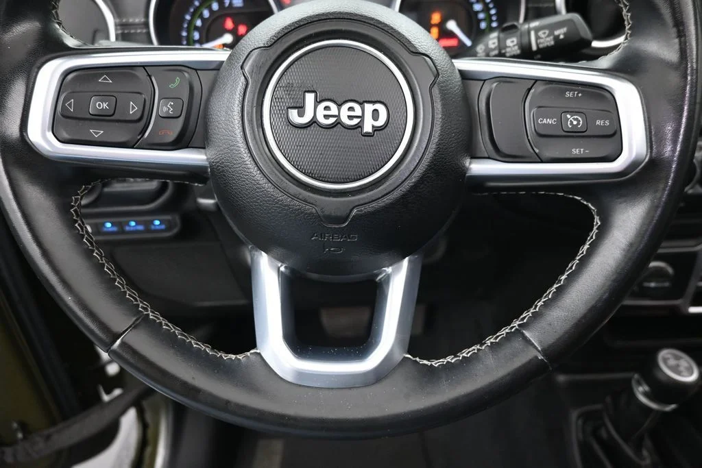 Used 2022 Green Jeep Unlimited Sahara 4xe image 18