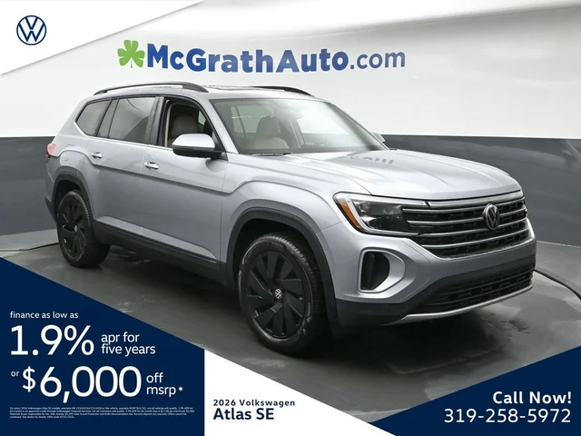 2026 Volkswagen Atlas 2.0T SE W/TECHNOLOGY
