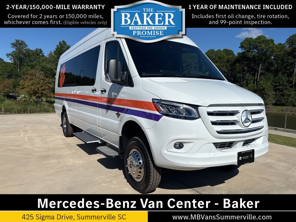 New 2024 Mercedes-Benz Sprinter 3500XD AWD LA WEST 15 PASSENGER 3D