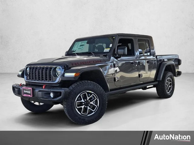 New 2026 Jeep Gladiator Rubicon X 4x4 Crew Cab