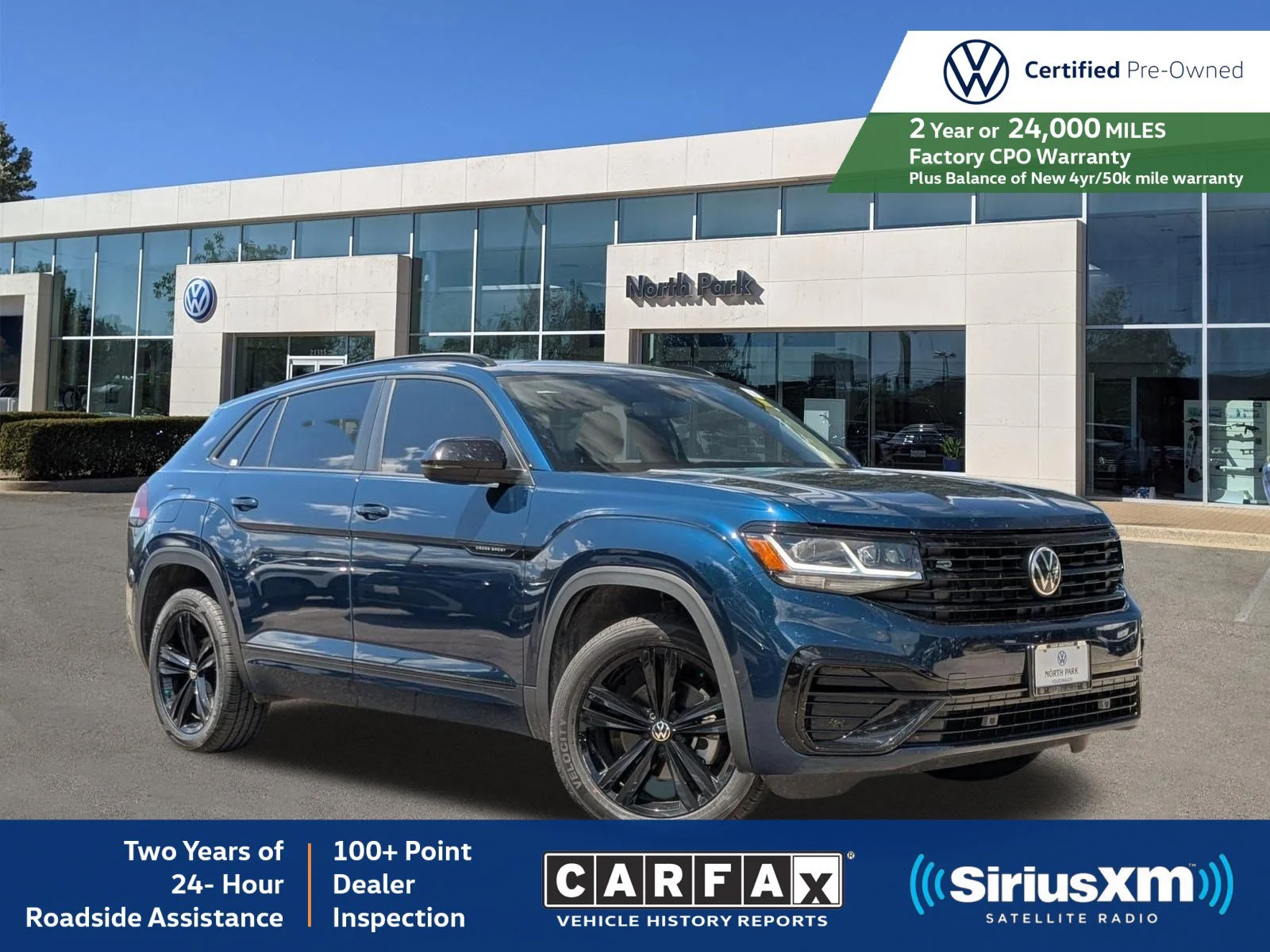 2023 Volkswagen Atlas Cross Sport 3.6L V6 SEL R-Line Black 4MOTION's photo