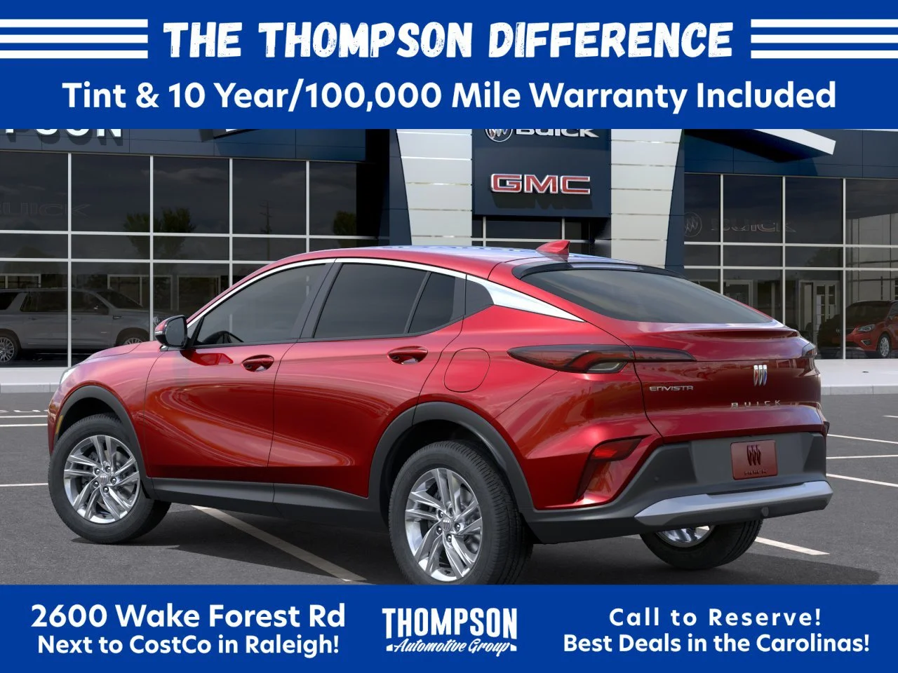 New 2026 Brilliant Red Buick Preferred image 3