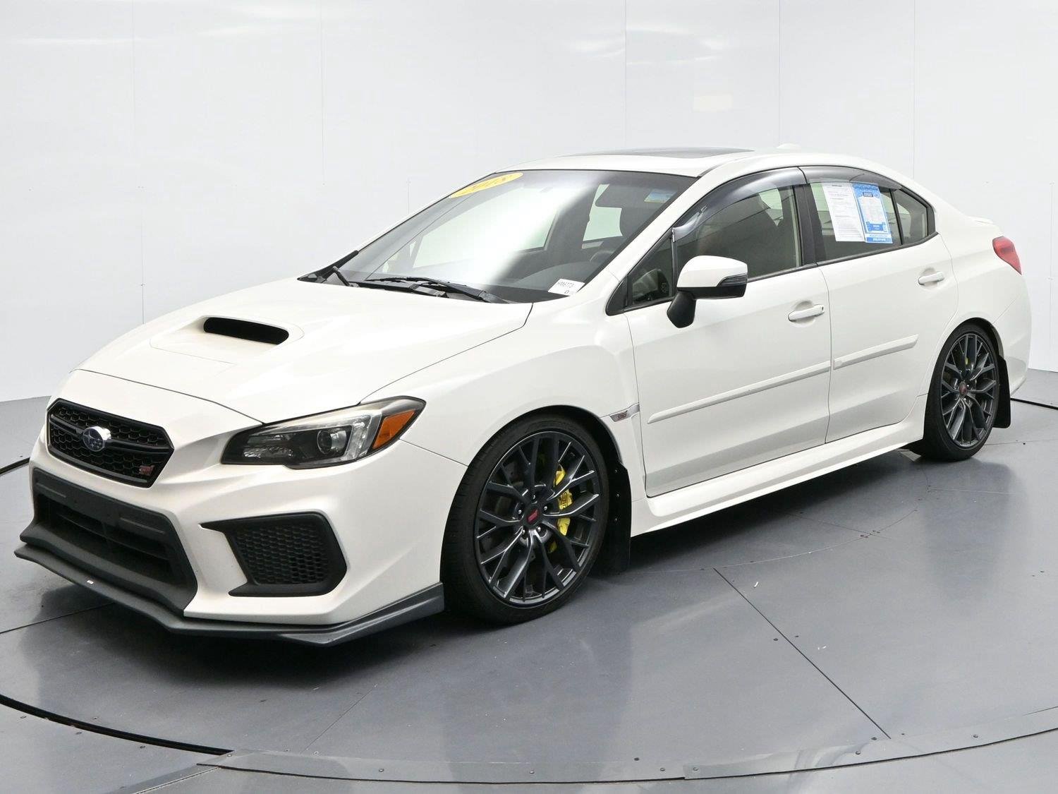 Used 2018 Crystal White Pearl Subaru STI Limited image 3