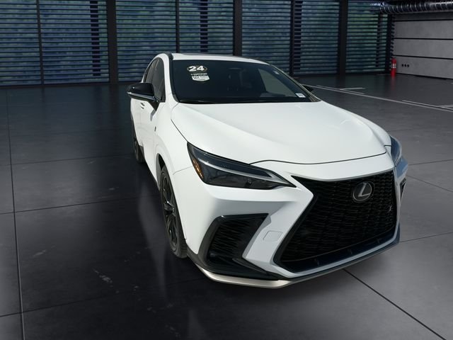 Certified Used 2024 WHITE NOVA GLASS FLAKE Lexus 350 F SPORT Handling image 2