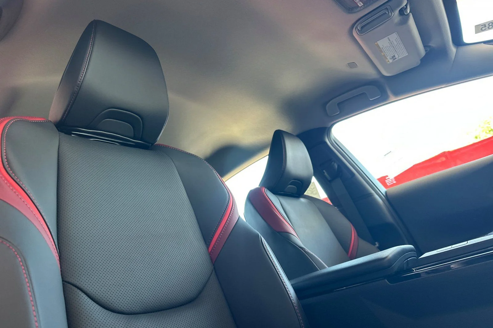 New 2026 Red Toyota XSE image 21