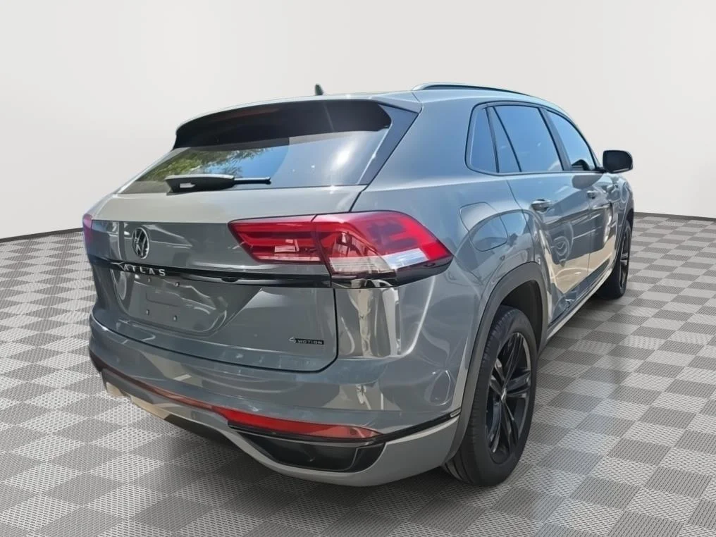 Used 2023 Pure Gray Volkswagen 2.0T SEL R-Line Black image 6