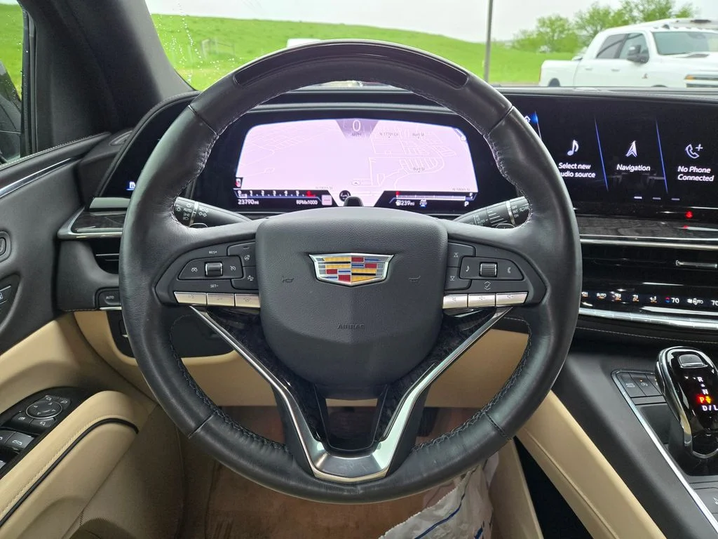 Used 2023 Black Cadillac Premium Luxury image 21
